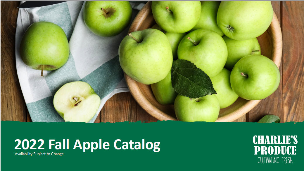 2022 Apple Catalog Charlie's Produce